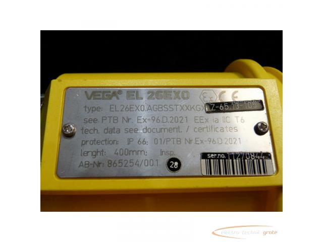 Vega EL 26 EXO Stab - Messsonde AGBSSTXXKGX Z-65.13-105 400mm - 4