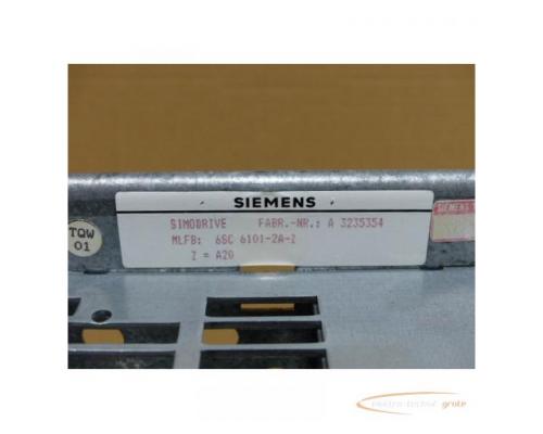 Siemens 6SC6101-2A-Z Servo Drive, ohne Karten ! - Bild 4