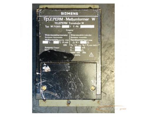 Siemens M71285-D111 Teleperm Transducer W - Bild 1