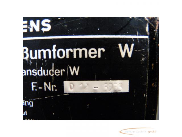 Siemens M71285-D111 Teleperm Transducer W - 2