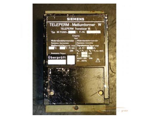 Siemens M71285-112 Teleperm Transducer W - Bild 1