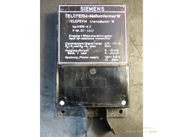 Siemens M970-A5 Teleperm Meßumformer W - 1