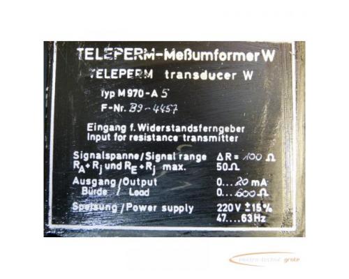Siemens M970-A5 Teleperm Meßumformer W - Bild 2