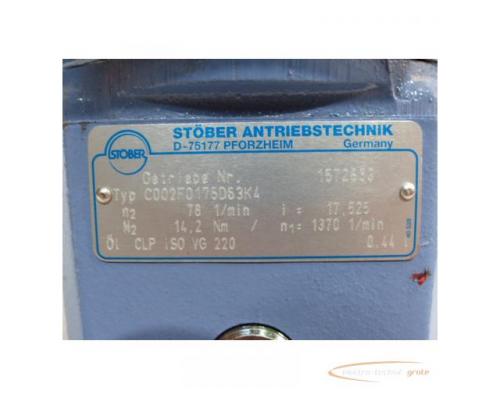 Jahns ARH-0-GM76C002-PPH-R2-400-LG600 Motor mit Stöber C002F0175D63K4 Getriebe - Bild 5