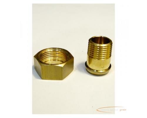 Reduzierung 3/4" > 1/2" Messing VPE = 4 St. > ungebraucht!