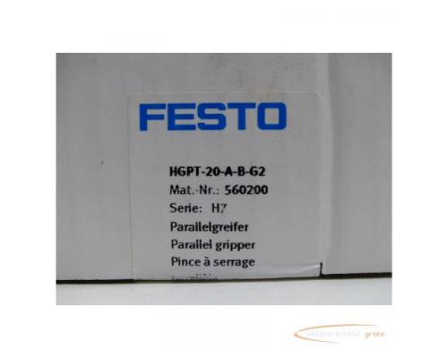 Festo HGPT-20-A-B-G2 Parallelgreifer 560200 > ungebraucht! - Bild 2