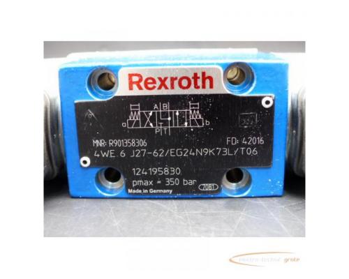 Rexroth 4WE 6 J27-62/EG24N9K73L/T06 - 4WE 6 J27-62 /E G24N9K73L / T06 Hydraulikventil MNR: R90135830 - Bild 3