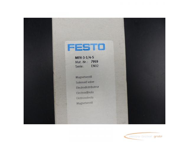 Festo MFH-3/4-5 Magnetventil 7959 EN02 > ungebraucht! - 4