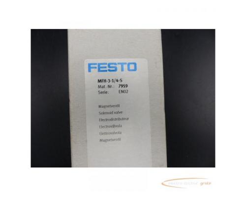 Festo MFH-3/4-5 Magnetventil 7959 EN02 > ungebraucht! - Bild 4