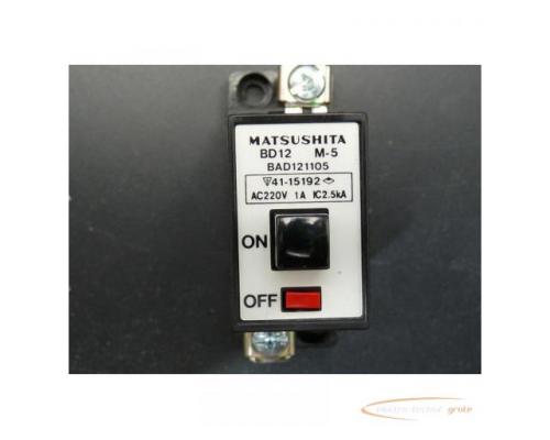 Matsushita BD12, M-5 BAD121105, 41-15192, 1 AMP Leistungsschalter - Bild 2