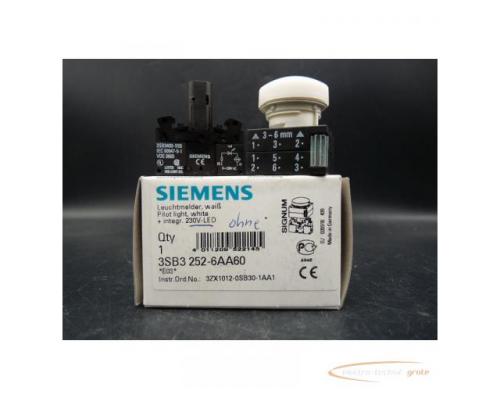 Siemens 3SB3252-6AA60 Leuchtmittel weiß 24V >ungebraucht! - Bild 2