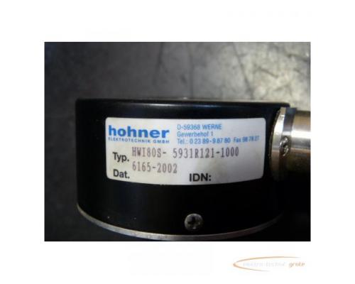 Hohner HWI80S-5931R121-1000 Drehgeber - Bild 2