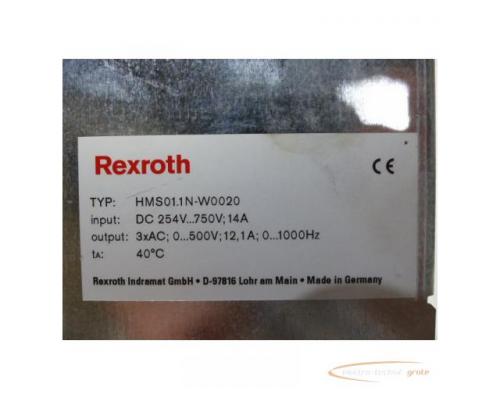Rexroth HMS01.1N-W0020-A-07-NNNN IndraDrive M Einzelachs-Wechselrichter SN:04056 - Bild 5