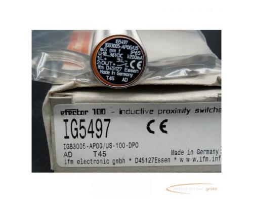 ifm IG5497 IGB3005-APOG efector induktiver Sensor > ungebraucht! - Bild 4