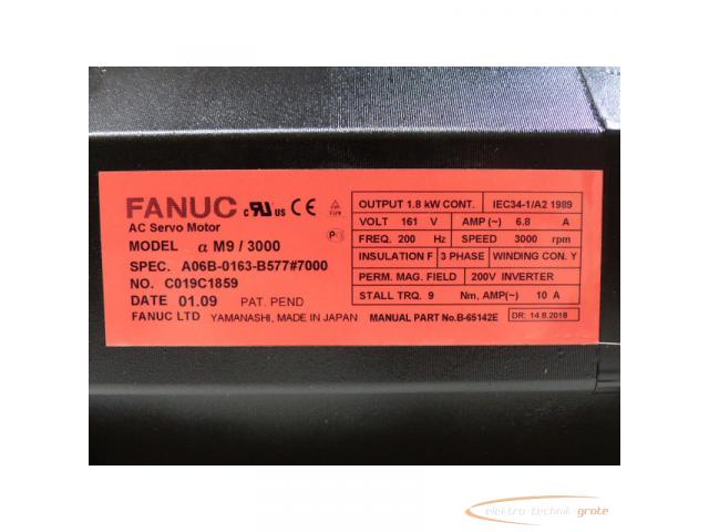 Fanuc A06B-0163-B577#7000 - A06B-0163-B577 # 7000 AC Servo Motor > mit 12 Monaten Gewährleistung! - 5