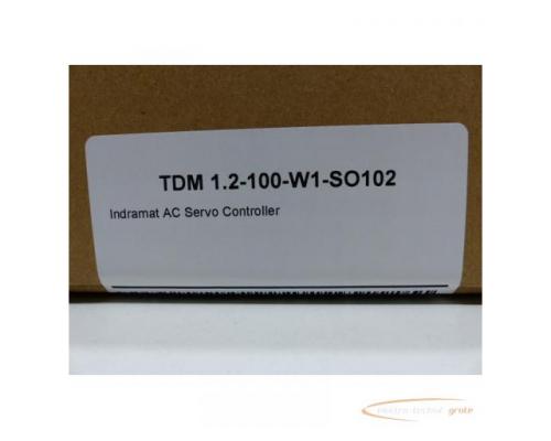 Indramat TDM 1.2-100-W1-SO102 A.C. Servo Controller > mit 12 Monaten Gewährleistung! - Bild 3
