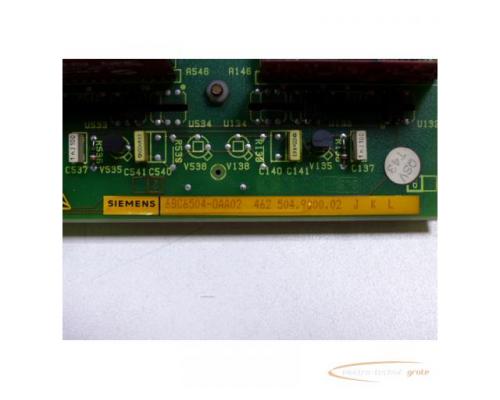 Siemens 6SC6504-0AA02 Simodrive 650 FBG Transistoransteuerung - Bild 2