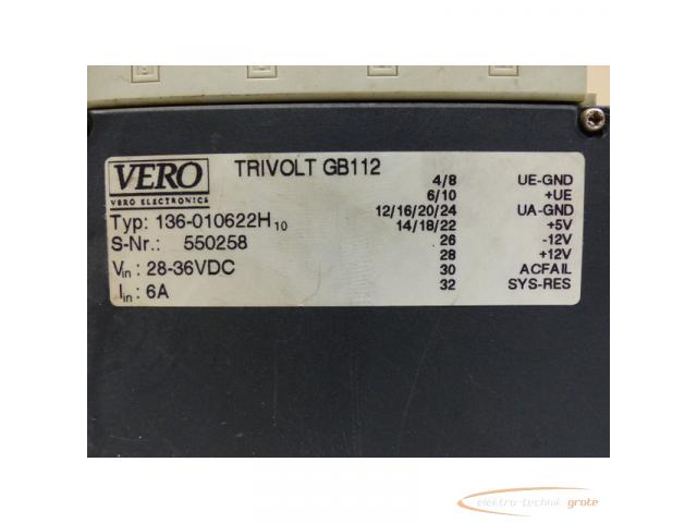 Vero Electronica / SEF Trivolt GB112 5E-1327 Typ: 136-010622H10 Power Supply - 4