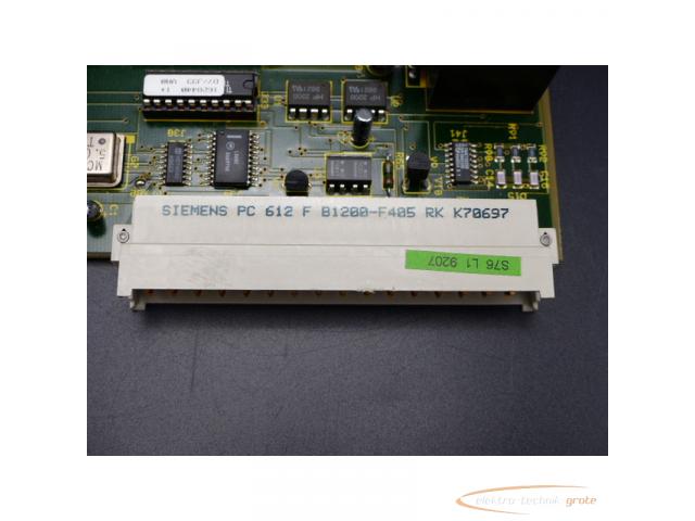 Siemens PC 612 F B1200 - F405 RK K70697 Board - 2
