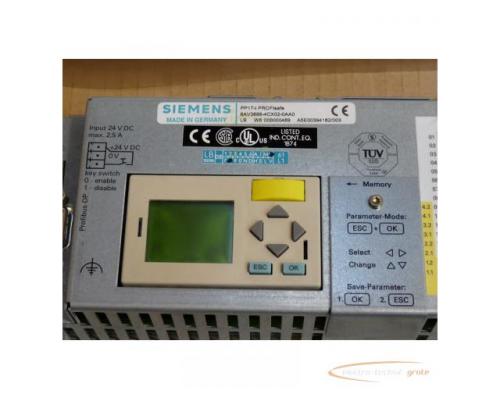 Siemens 6AV3688-4CX02-0AA0 SN: LBC7000100014 PP17-I PROFI safe E-Stand 4 - Bild 3