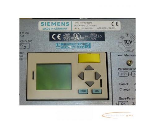 Siemens 6AV3688-4CX02-0AA0 SN:LBC7000100002 PP17-I PROFI safe E-Stand 4 - Bild 3