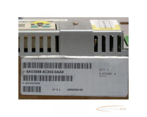 Siemens 6AV3688-4CX02-0AA0 SN:LBC7000100036 PP17-I PROFI safe E-Stand 4 - Bild 4