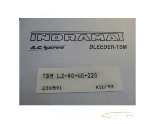 Indramat TBM 1.2-40-W1-220 A.C. Servo Bleeder-TBM - Bild 4