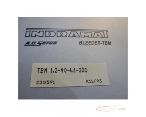 Indramat TBM 1.2-40-W1-220 A.C. Servo Bleeder-TBM - Bild 4