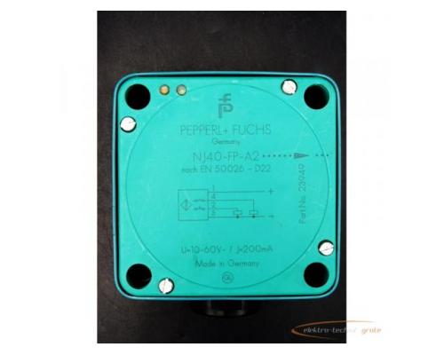 Pepperl + Fuchs NJ40-FP-A2 Induktiver Sensor 23949