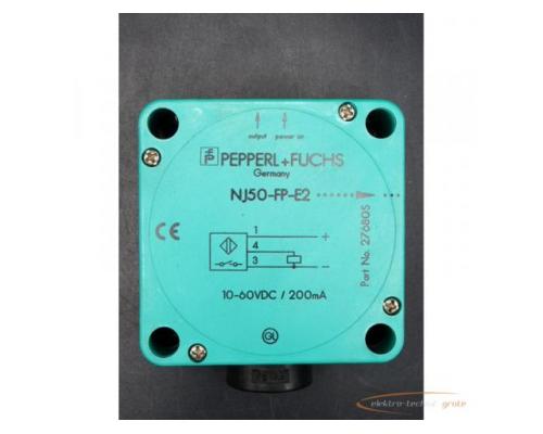 Pepperl + Fuchs NJ50-FP-E2 Induktiver Sensor 27680S