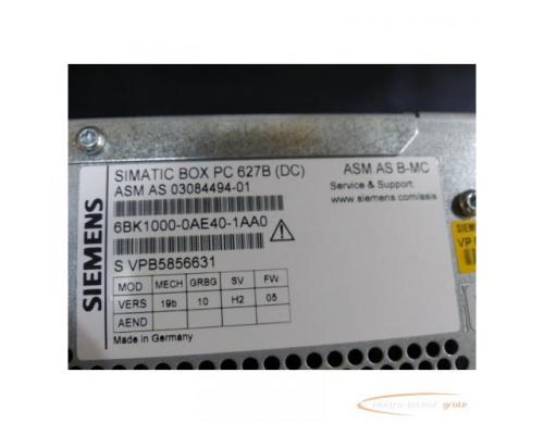 Siemens 6BK1000-0AE40-1AA0 Box PC 627B (DC) SN:VPB5856631 , ohne Festplatte - Bild 5
