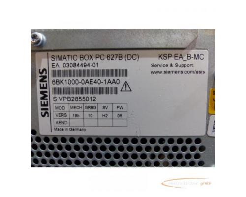 Siemens 6BK1000-0AE40-1AA0 Box PC 627B (DC) SN:VPB2855012 , ohne Festplatte - Bild 5