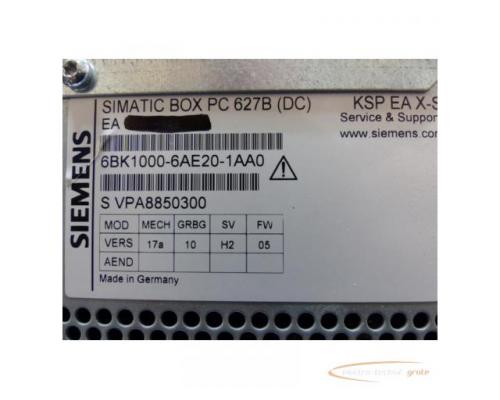Siemens 6BK1000-6AE20-1AA0 Box PC 627B (DC) SN:VPA8850300 , ohne Festplatte - Bild 5