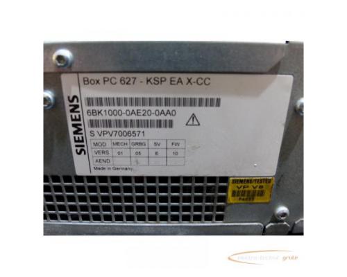 Siemens 6BK1000-0AE20-0AA0 Box PC 627-KSP EA X-CC SN:VPV7006571 , ohne Festplatte - Bild 5
