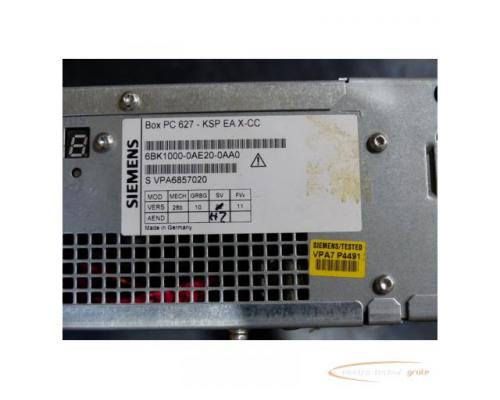Siemens 6BK1000-0AE20-0AA0 Box PC 627-KSP EA X-CC SN:VPA6857020 , ohne Festplatte - Bild 5