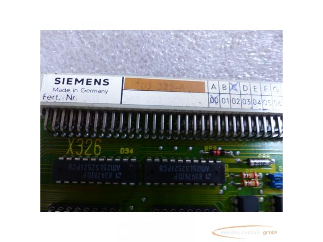 Siemens 03 325-A Karte E Stand C - 3
