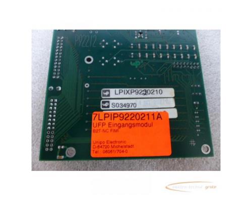 Unipo Electronic 7LPIP9220211A UFP Eingangsmodul B2T-NC FIMI - Bild 4