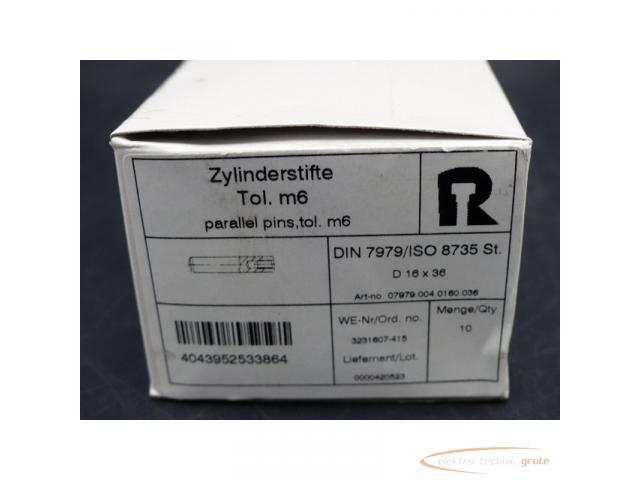 Zylinderstifte m6 DIN 7979/ISO 8735 St. D 16 x 36 VPE 10 St > ungebraucht! - 2
