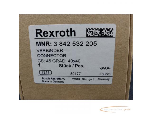 Rexroth Verbinder MNR: 3 842 532 205 CS: 45 Grad, 40x40 > ungebraucht! - 3