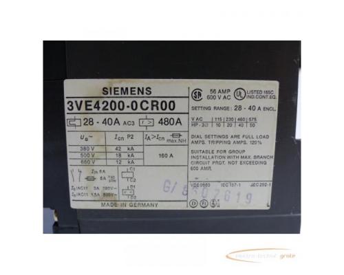 Siemens 3VE4200-0CR00 Motorschutzschalter - Bild 3