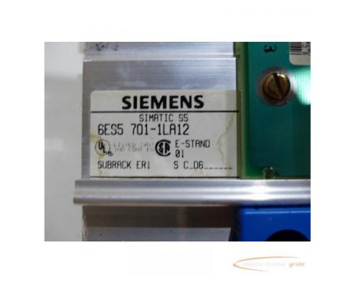 Siemens 6ES5701-1LA12 Subrack ER1 E Stand 01 - Bild 4