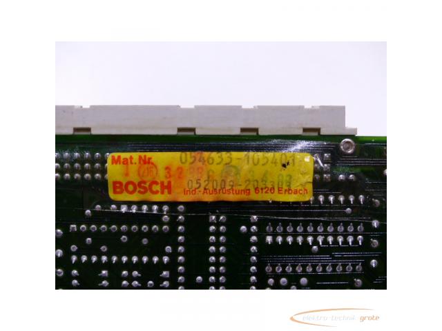 Bosch ZE301 Mat.Nr. 054633-105401 Elektronikmodul E Stand 1 - 4