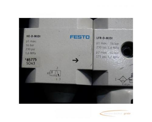 Festo LFR-D-MIDI + HE-D-MIDI Filter-Regelventil mit Einschaltventil - Bild 4