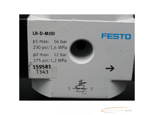 Festo LR-D-MIDI Druck-Regelventil ohne Manometer 159581 - 4