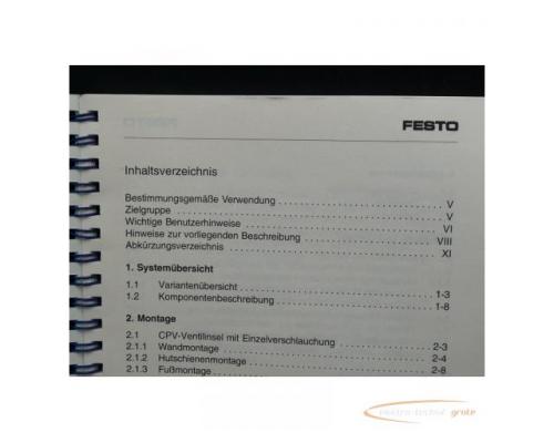 Festo Handbuch für CP-Ventilinsel (Ausgabe: 9811d) - Bild 2