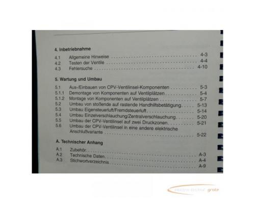 Festo Handbuch für CP-Ventilinsel (Ausgabe: 9811d) - Bild 4