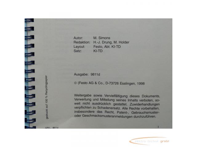 Festo Handbuch für CP-Ventilinsel (Ausgabe: 9811d) - 5
