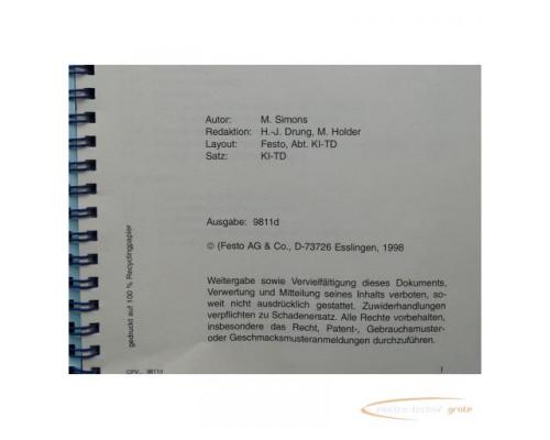 Festo Handbuch für CP-Ventilinsel (Ausgabe: 9811d) - Bild 5