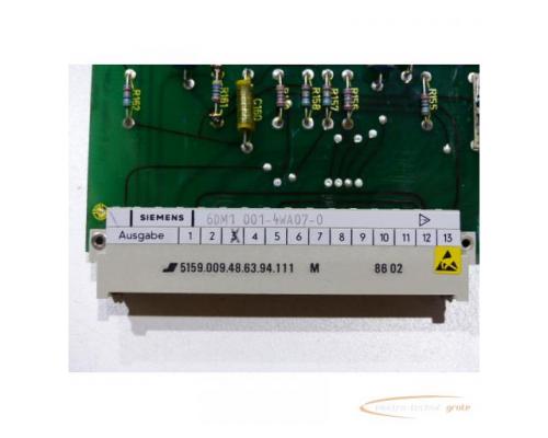 Siemens 6DM1001-4WA07-0 Regelsystem Modulpac E Stand 3 - Bild 3