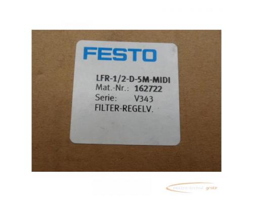 Festo LFR-1/2-D-5M-MIDI Filter-Regelventil 162722 > ungebraucht! - Bild 5